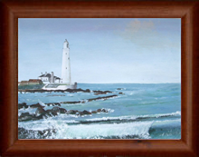 St Marys Lighthouse    Acrylic