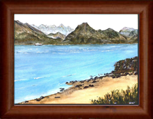 Cullins from Elgol  Acrylic