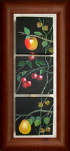 Fruits    Acrylic  Triptych         2014