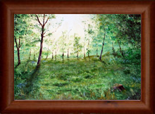 Summer Woodland    Acrylic