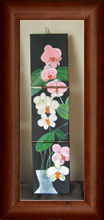 Orchid    2012 Acrylic  Triptych