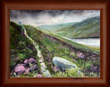 Loch Cohdie    Acrylic